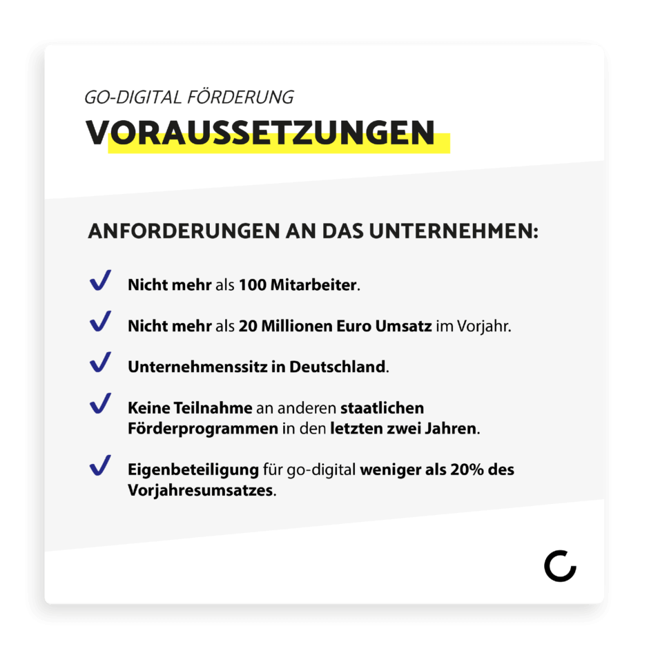 Voraussetzungen