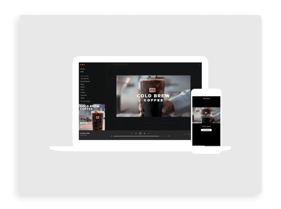 Spotify Ad Mockup