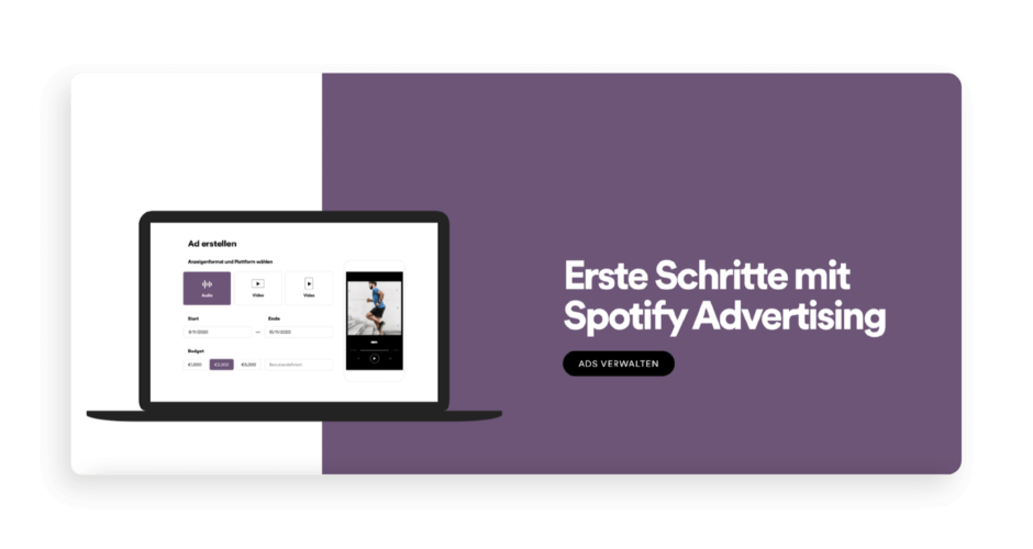 Spotify Ads Erste Schritte