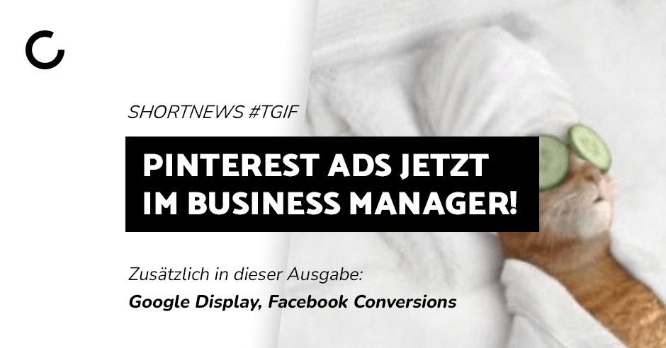 Blogbeitrag Pinterest Ads jetzt im Business Manager