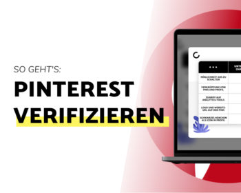 Blogbeitrag Pinterest verifizieren