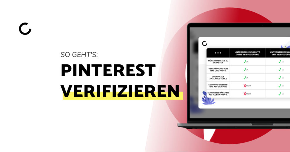 Blogbeitrag Pinterest verifizieren
