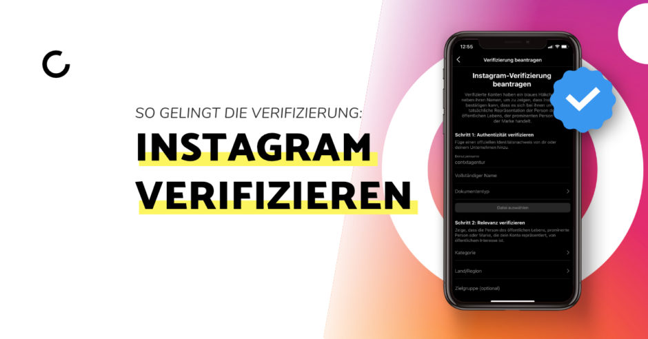 Blogbeitrag Instagram verifizieren