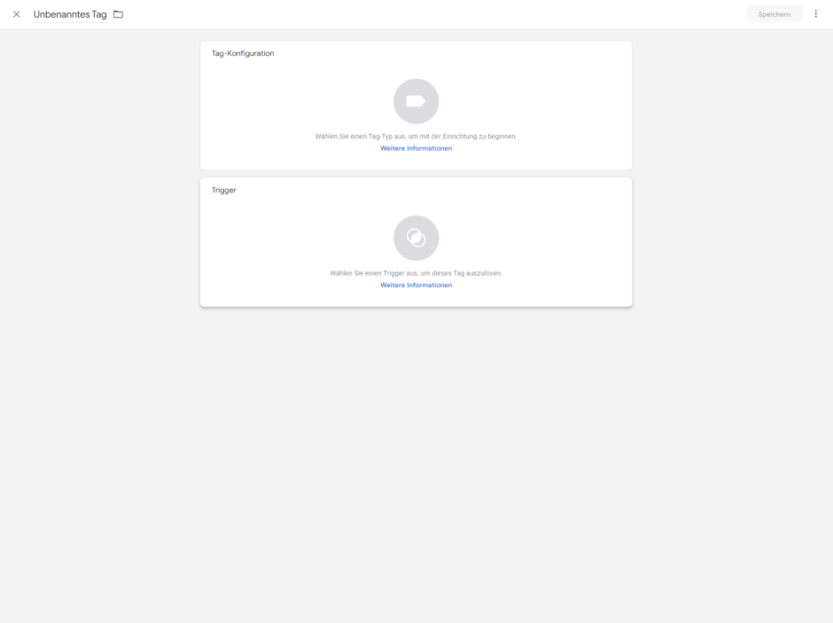 Google Tag Manager, Tags & Trigger einrichten