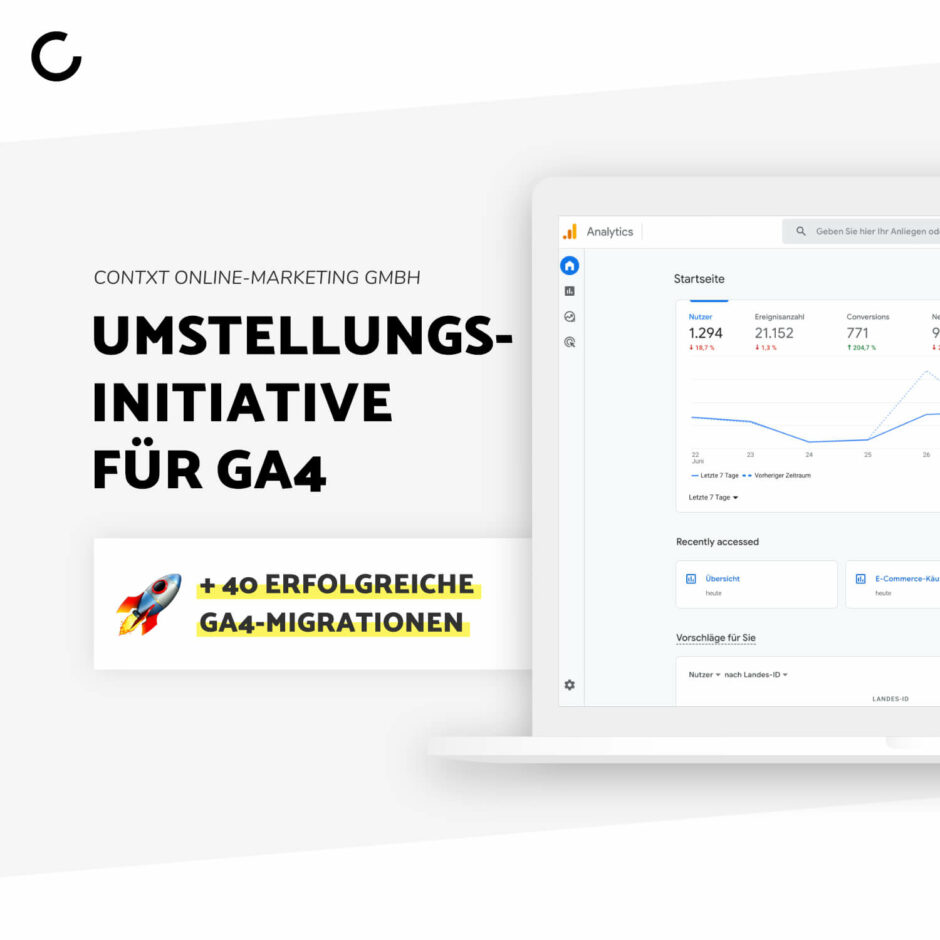 Case CONTXT Umstellung GA4
