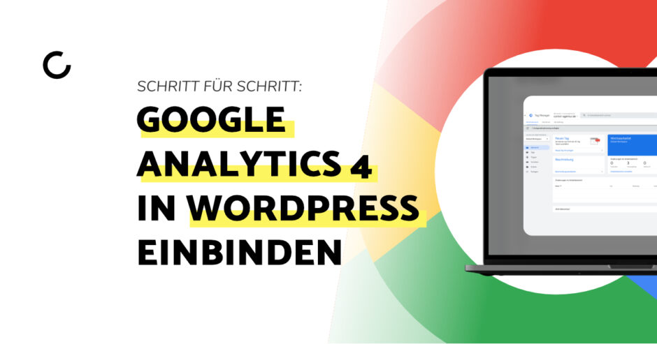 Blogbeitrag GA4 Wordpress