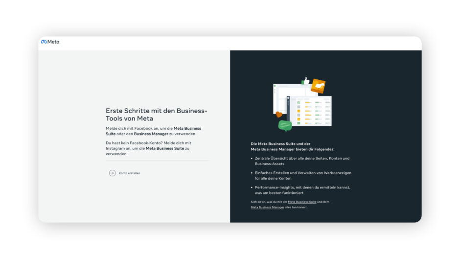 Facebook Business-Konto erstellen