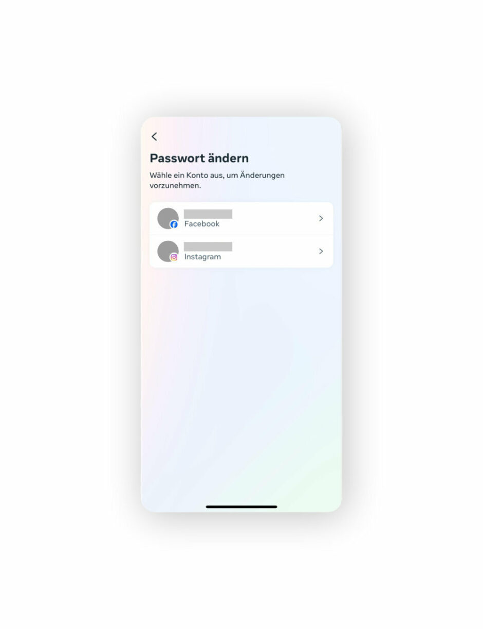 Passwort ändern