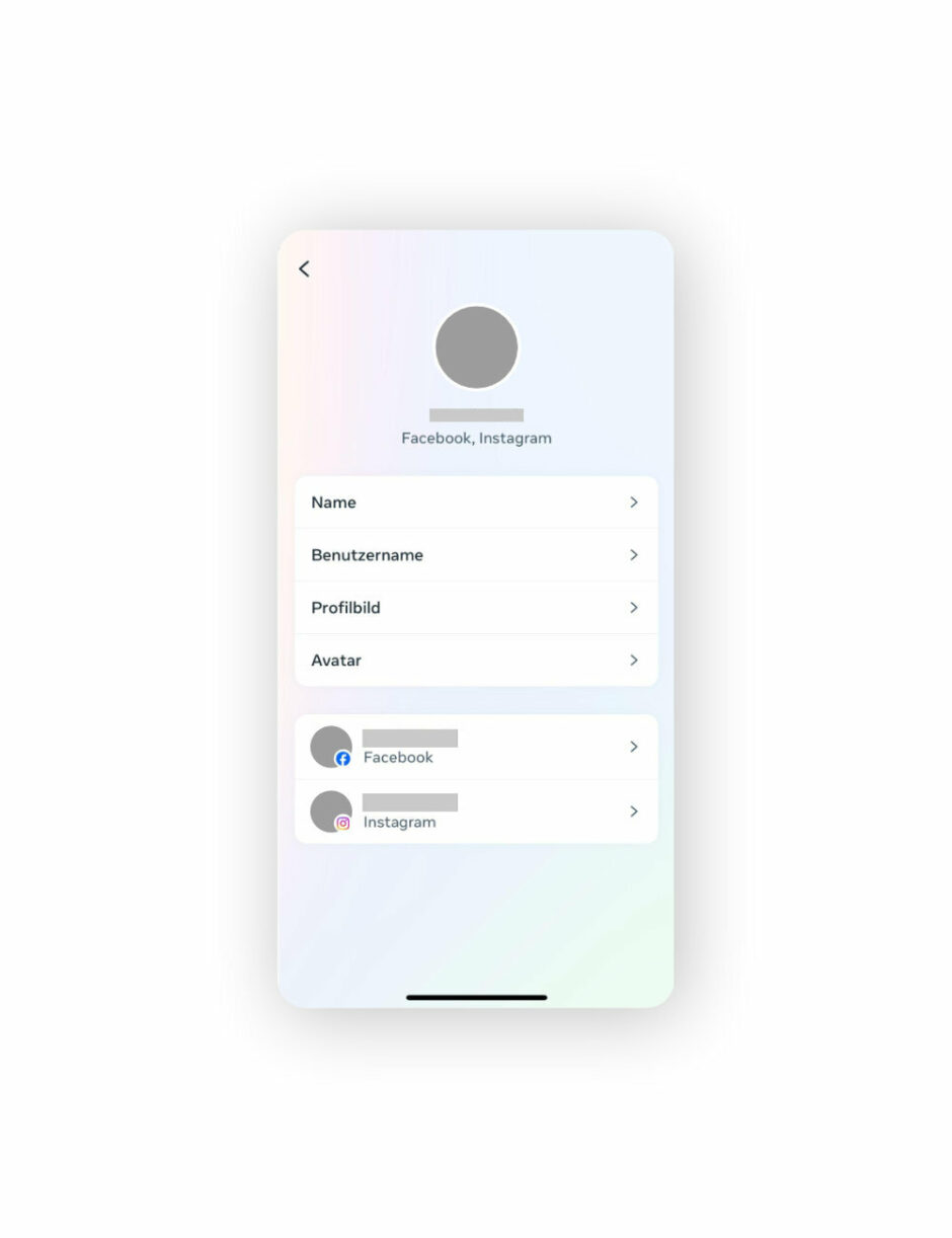 Profilübersicht