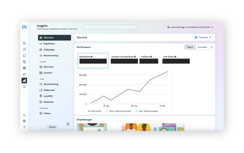 Meta Business Suite Insights