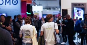 Kathrin & Max auf den OMR