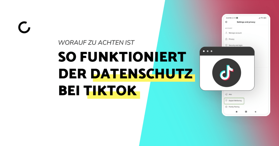 Blogbeitrag TikTok Datenschutz
